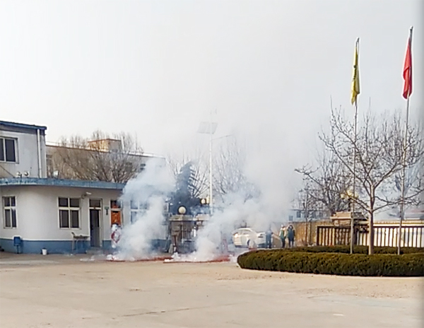 路博環(huán)保開工大吉